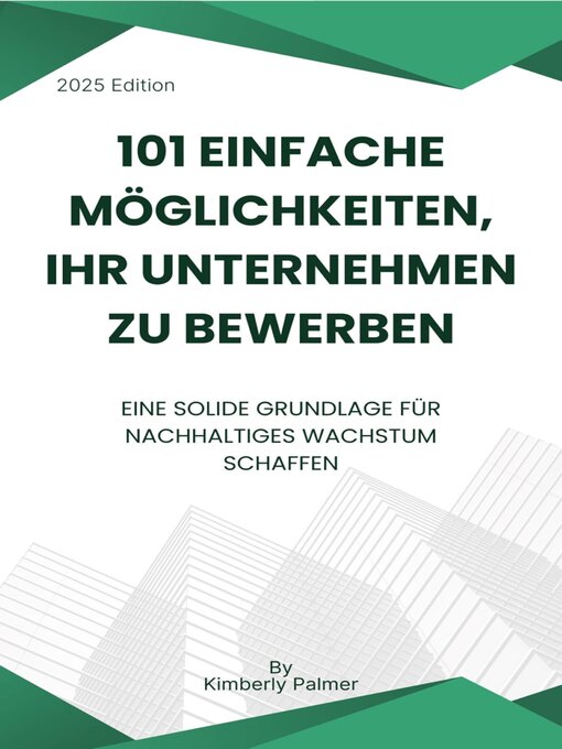 Title details for 101 einfache Möglichkeiten, Ihr Unternehmen zu bewerben by Kimberly Palmer - Wait list